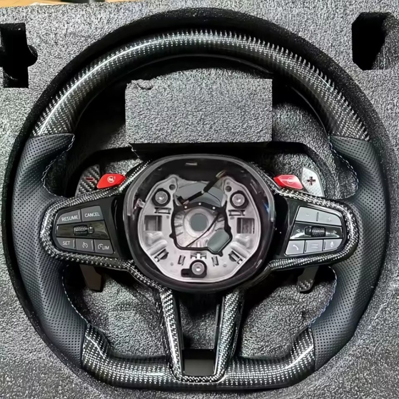 Car Steering Wheel Carbon Fibe - огляд і ціна Car Accessories App
