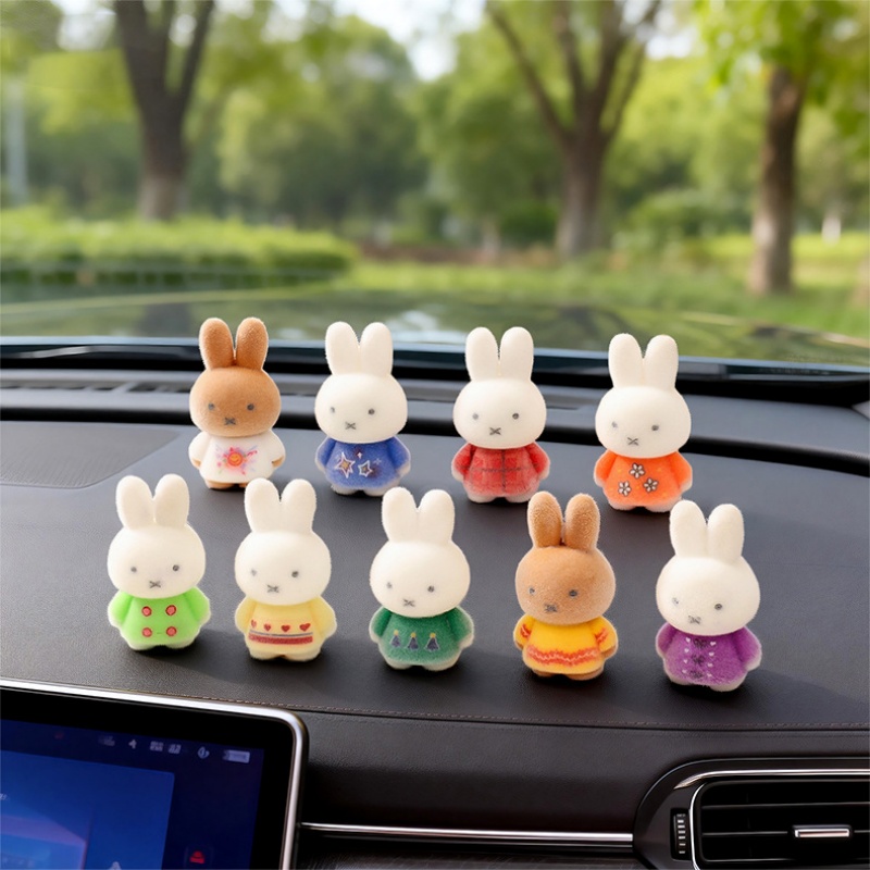 Kawaii Flocking Miffy Rabbit S - огляд і ціна Car Accessories Oman