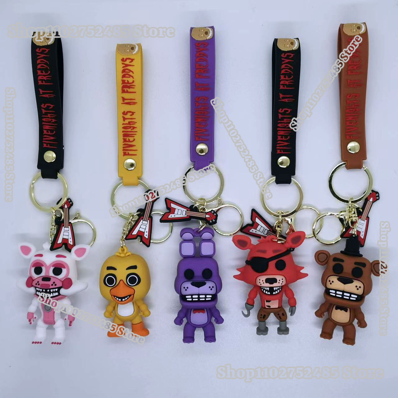 5pcs Cartoon Anime FNAF Figure - огляд і ціна Car Accessories Oman
