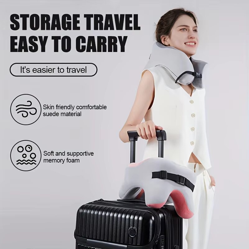 Memory Foam U‑Shape Neck Pillo - огляд і ціна Car Accessories Nearby